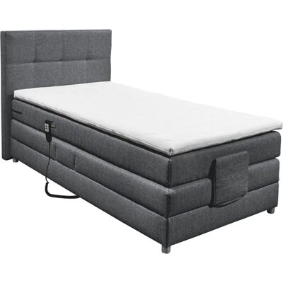 Prinz - Manolo 2 - Anthrazit - Boxspringbett Prinz - Manolo 2 - Anthrazit - Boxspringbett
