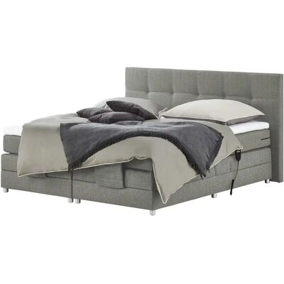 Manolo 2 Grau Motorbett - Boxspringbett Manolo 2 Grau Motorbett - Boxspringbett