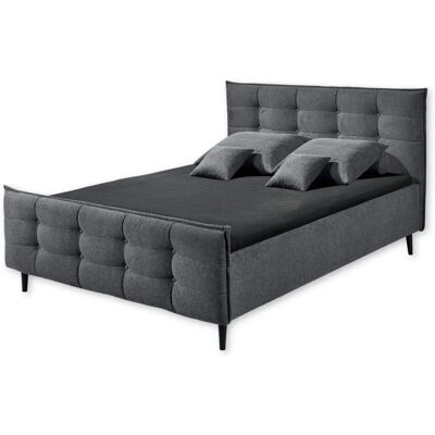 ED EXCITING DESIGN Mario B - Webstoff Bett - 180x200 cm ED EXCITING DESIGN Mario B - Webstoff Bett - 180x200 cm