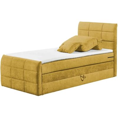 Primo Mario Gelb Boxspringbett - Boxspringbett Primo Mario Gelb Boxspringbett - Boxspringbett
