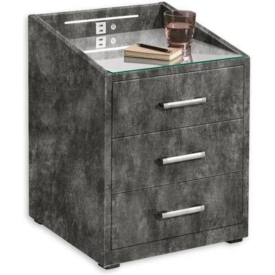 ED EXCITING DESIGN Moon Nachttisch - Stauraum & LED ED EXCITING DESIGN Moon Nachttisch - Stauraum & LED
