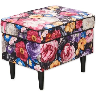 ED EXCITING DESIGN Laurel Bunt Microvelours Hocker - Produkttyp ED EXCITING DESIGN Laurel Bunt Microvelours Hocker - Produkttyp