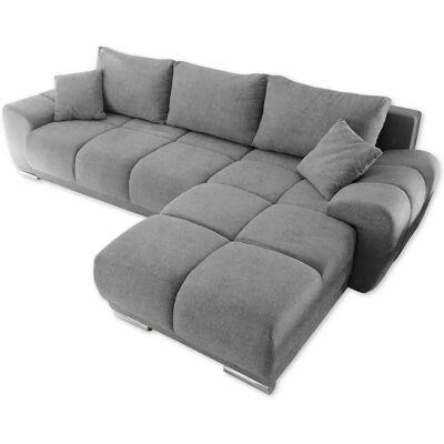 ED EXCITING DESIGN Anton Microvelours Wendbares Ecksofa - Sofa ED EXCITING DESIGN Anton Microvelours Wendbares Ecksofa - Sofa