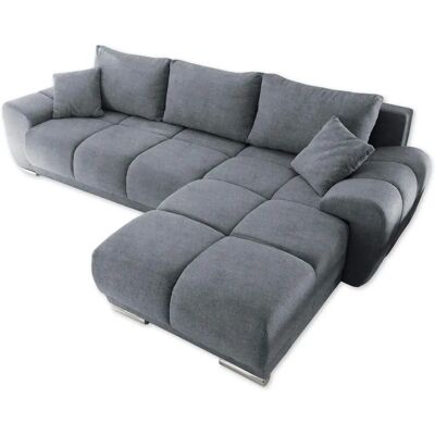 ED EXCITING DESIGN Anton Mikrofaser Sofa - Recamiere & Bettkasten ED EXCITING DESIGN Anton Mikrofaser Sofa - Recamiere & Bettkasten