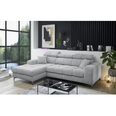 ED EXCITING DESIGN Sydney L-Form Sofa - Elektrisch, Stauraum, Webstoff ED EXCITING DESIGN Sydney L-Form Sofa - Elektrisch, Stauraum, Webstoff