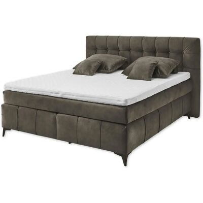 ED EXCITING DESIGN Oregon Microvelours Komplett Boxspringbett - Bett ED EXCITING DESIGN Oregon Microvelours Komplett Boxspringbett - Bett