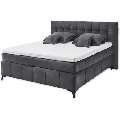 ED EXCITING DESIGN Oregon Microvelours 180x200 - Boxspringbett ED EXCITING DESIGN Oregon Microvelours 180x200 - Boxspringbett
