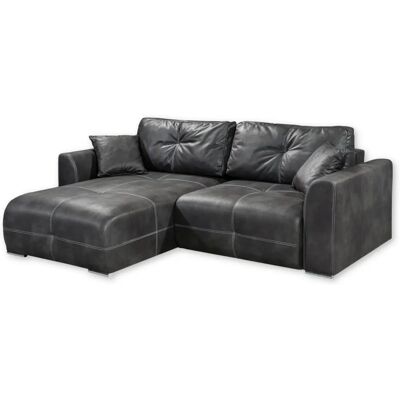ED EXCITING DESIGN Dolan Ecksofa - Wendbare Recamiere - 247x90x190cm ED EXCITING DESIGN Dolan Ecksofa - Wendbare Recamiere - 247x90x190cm