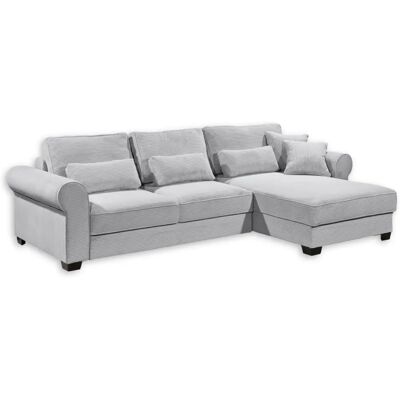 Ed Exciting Design Angelina L-Form Sofa - Reversibel, Grau, 318cm Ed Exciting Design Angelina L-Form Sofa - Reversibel, Grau, 318cm