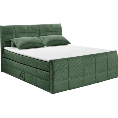 Polnisches grünes Bolivia Boxspringbett mit Stauraum - Komplettbett Polnisches grünes Bolivia Boxspringbett mit Stauraum - Komplettbett