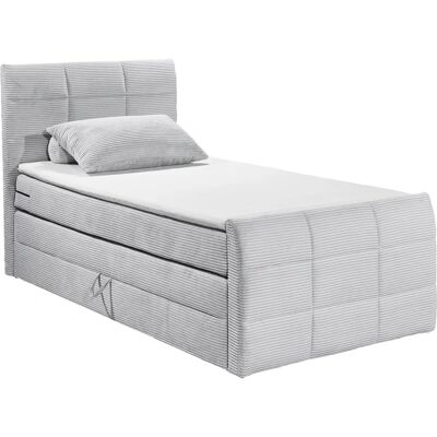 Polnische Marke Bolivia Boxspringbett - Kopfteil, Stauraum, 120x200cm Polnische Marke Bolivia Boxspringbett - Kopfteil, Stauraum, 120x200cm