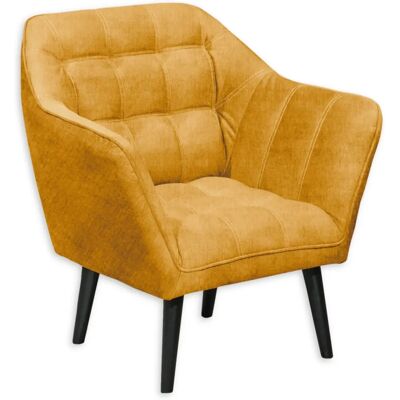 ED EXCITING DESIGN Max Amber Microvelours Sessel - Sessel ED EXCITING DESIGN Max Amber Microvelours Sessel - Sessel