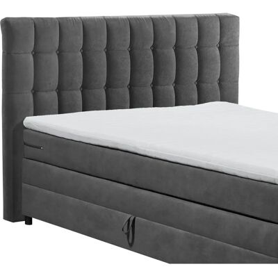 ED EXCITING DESIGN Mendoza Microvelours Boxspring postel - Boxspring postel ED EXCITING DESIGN Mendoza Microvelours Boxspring postel - Boxspring postel