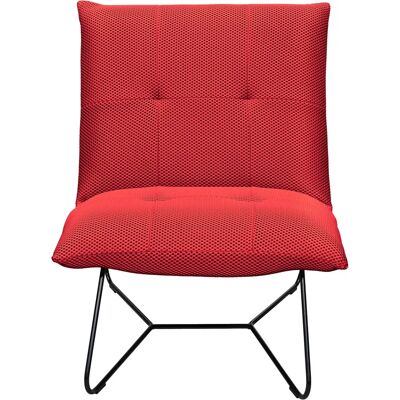 ED EXCITING DESIGN Roter Schaumstoff Webstoff Sessel - Sessel ED EXCITING DESIGN Roter Schaumstoff Webstoff Sessel - Sessel
