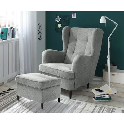 ED Oskar Grau Hocker - Hocker ED Oskar Grau Hocker - Hocker