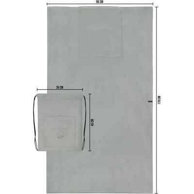 Normani - Strandtuch - 90 x 170 cm - Rucksackfunktion - Badehandtuch Normani - Strandtuch - 90 x 170 cm - Rucksackfunktion - Badehandtuch