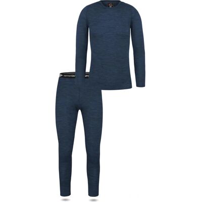 Normani - Merino Unterwäsche-Set Mandurah/Perth - Blau - XXL - Merino Unterwäsche-Set Normani - Merino Unterwäsche-Set Mandurah/Perth - Blau - XXL - Merino Unterwäsche-Set