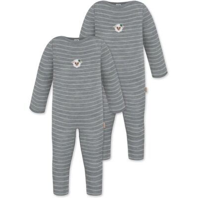 Normani - Tangoio 9593 - Grau - 80 - Romper Normani - Tangoio 9593 - Grau - 80 - Romper