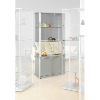 Eurokraft pro Design-Vitrine mit Unterkasten - Vitrine Eurokraft pro Design-Vitrine mit Unterkasten - Vitrine