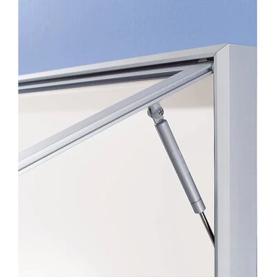 Eurokraft pro Vitrina de Aluminio - Capacidad 27 hojas A4 Eurokraft pro Vitrina de Aluminio - Capacidad 27 hojas A4