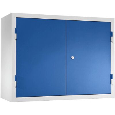 Eurokraft Basic Wandregal - Stahl, Schloss, 600x800x320mm Eurokraft Basic Wandregal - Stahl, Schloss, 600x800x320mm