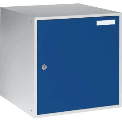 Scatola di stoccaggio Eurokraft - Blu Genciana - 450x450x450mm Scatola di stoccaggio Eurokraft - Blu Genciana - 450x450x450mm
