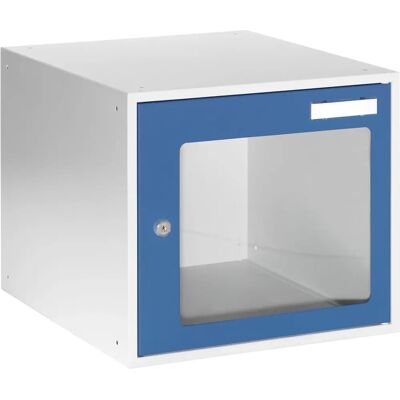 Eurokraft Base Scatola di chiusura blu - Contenitore di stoccaggio Eurokraft Base Scatola di chiusura blu - Contenitore di stoccaggio