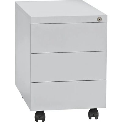 Contenitore in acciaio Eurokraft Basic con 3 cassetti - Contenitore di magazzino Contenitore in acciaio Eurokraft Basic con 3 cassetti - Contenitore di magazzino