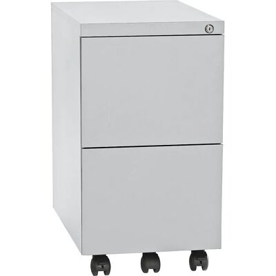 Contenitore con rotelle eurokraft basic - Acciaio, 2 cassetti sospesi - Tipo di prodotto: Cassettiere con rotelle Contenitore con rotelle eurokraft basic - Acciaio, 2 cassetti sospesi - Tipo di prodotto: Cassettiere con rotelle