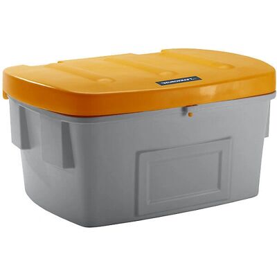 Contenedor universal Eurokraft pro - 550L, Tapa naranja, Resistente a la intemperie Contenedor universal Eurokraft pro - 550L, Tapa naranja, Resistente a la intemperie