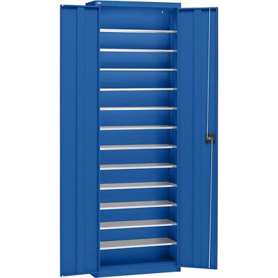 eurokraft pro Stahlblech-Speicher-Schrank - 2000mm - Enciánkék - Schrank eurokraft pro Stahlblech-Speicher-Schrank - 2000mm - Enciánkék - Schrank