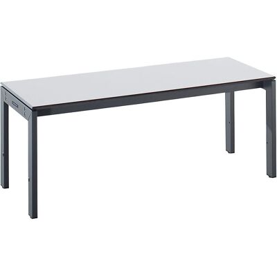 Eurokraft pro Banco de aço cinza claro 1000 x 415 x 400 mm - Bancos Eurokraft pro Banco de aço cinza claro 1000 x 415 x 400 mm - Bancos