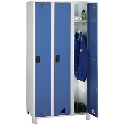 EUROKRAFTpro Stahlschrank - 3 Fächer EUROKRAFTpro Stahlschrank - 3 Fächer