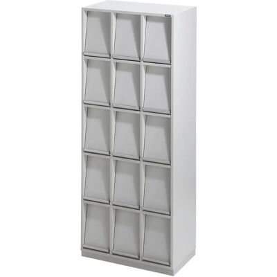 Armario Eurokraft pro con 15 puertas abatibles - Almacenamiento para documentos A4 Armario Eurokraft pro con 15 puertas abatibles - Almacenamiento para documentos A4