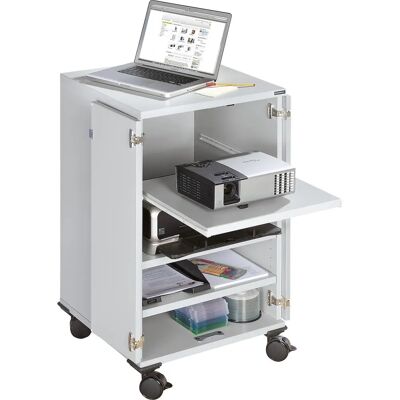 Carrello multimediale eurokraft pro - Lockable, Mobile, 3 Ripiani Carrello multimediale eurokraft pro - Lockable, Mobile, 3 Ripiani