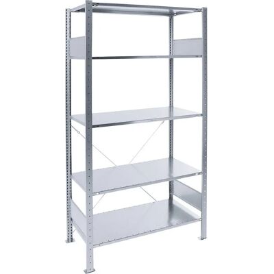 EUROKRAFTpro Verzinktes Regalsystem - Robust, Höhenverstellbar, 2500mm EUROKRAFTpro Verzinktes Regalsystem - Robust, Höhenverstellbar, 2500mm
