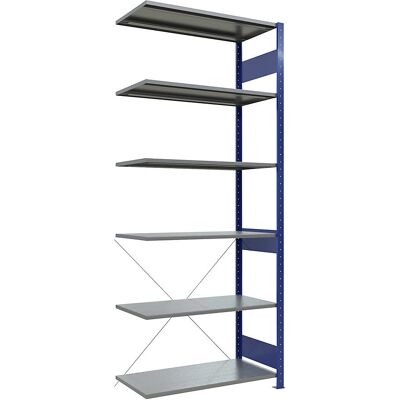 Scaffale in acciaio Eurokraft Pro - Regolabile e Zincato per Magazzino Scaffale in acciaio Eurokraft Pro - Regolabile e Zincato per Magazzino