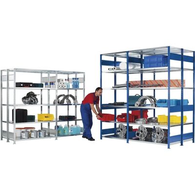 Estantería modular Eurokraft pro - Acero resistente, Regulables Estantería modular Eurokraft pro - Acero resistente, Regulables