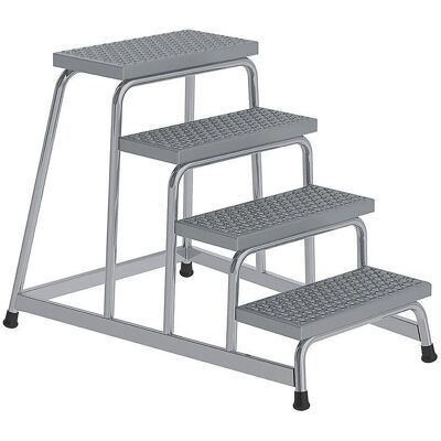 Scala di montaggio eurokraft pro - Antiscivolo, 4 Gradini, Support 550x300mm Scala di montaggio eurokraft pro - Antiscivolo, 4 Gradini, Support 550x300mm