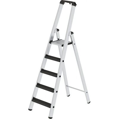 Eurokraft pro Aluminiumleiter - 5 Stufen Faltbar Stabil Eurokraft pro Aluminiumleiter - 5 Stufen Faltbar Stabil