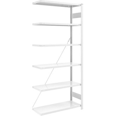 Estantería higiénica antibacteriana Eurokraft - extensible, 2500mm, 1000mm de ancho Estantería higiénica antibacteriana Eurokraft - extensible, 2500mm, 1000mm de ancho
