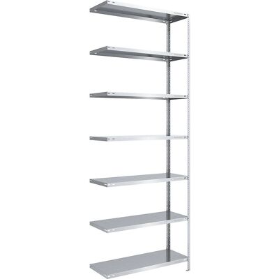 EUROKRAFTpro Verzinktes Regalsystem - Robust, Verstellbar, Industrie EUROKRAFTpro Verzinktes Regalsystem - Robust, Verstellbar, Industrie