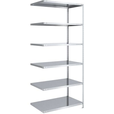 EUROKRAFTpro Stahl Lagerregal - Schwerlast, Verstellbar, Zinkbeschichtet EUROKRAFTpro Stahl Lagerregal - Schwerlast, Verstellbar, Zinkbeschichtet