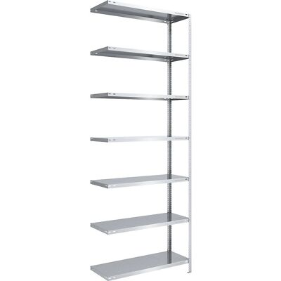 Scaffale da magazzino EUROKRAFTpro zincato - Pesante, Regolabile Scaffale da magazzino EUROKRAFTpro zincato - Pesante, Regolabile