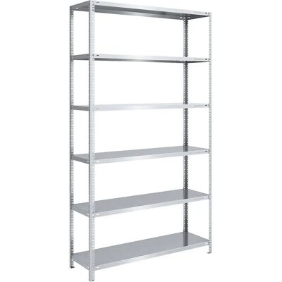 Scaffale EUROKRAFTpro - Mensole in acciaio regolabili - Magazzinaggio su scaffale Scaffale EUROKRAFTpro - Mensole in acciaio regolabili - Magazzinaggio su scaffale