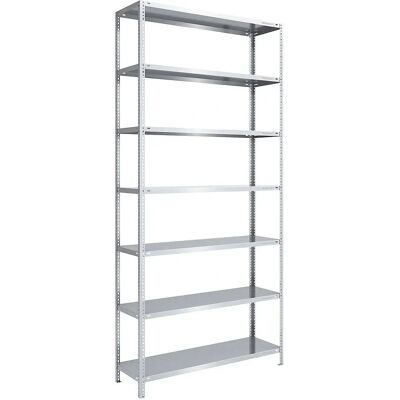 EUROKRAFTpro Schwerlast verzinkte Regale - 3000mm, 1300mm, 500mm EUROKRAFTpro Schwerlast verzinkte Regale - 3000mm, 1300mm, 500mm