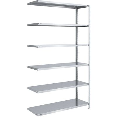 Scaffale da magazzino EUROKRAFTpro - Zincato, regolabile Scaffale da magazzino EUROKRAFTpro - Zincato, regolabile