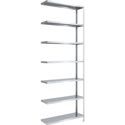Estantería zincada EUROKRAFTpro - 3000mm, 1000mm, 400mm - Estantería Estantería zincada EUROKRAFTpro - 3000mm, 1000mm, 400mm - Estantería