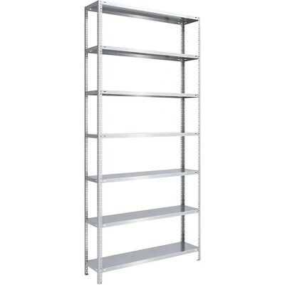 EUROKRAFTpro Stahlregal - Verstellbar, Verzinkt, 3000mm EUROKRAFTpro Stahlregal - Verstellbar, Verzinkt, 3000mm