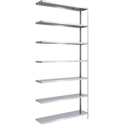 EUROKRAFTpro Stahlregal - Verstellbar, Verzinkt, 3000mm EUROKRAFTpro Stahlregal - Verstellbar, Verzinkt, 3000mm